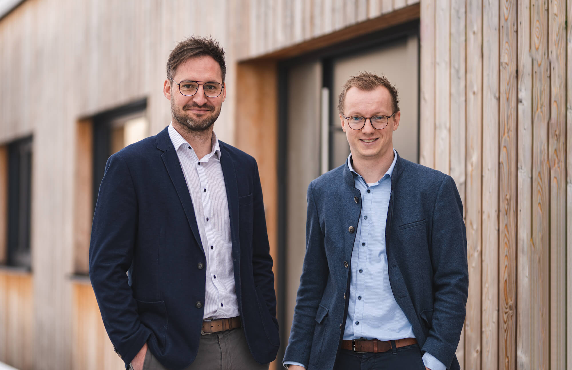 Portraitfotos von der Geschäftsführung von Riederer Versicherungsmakler
