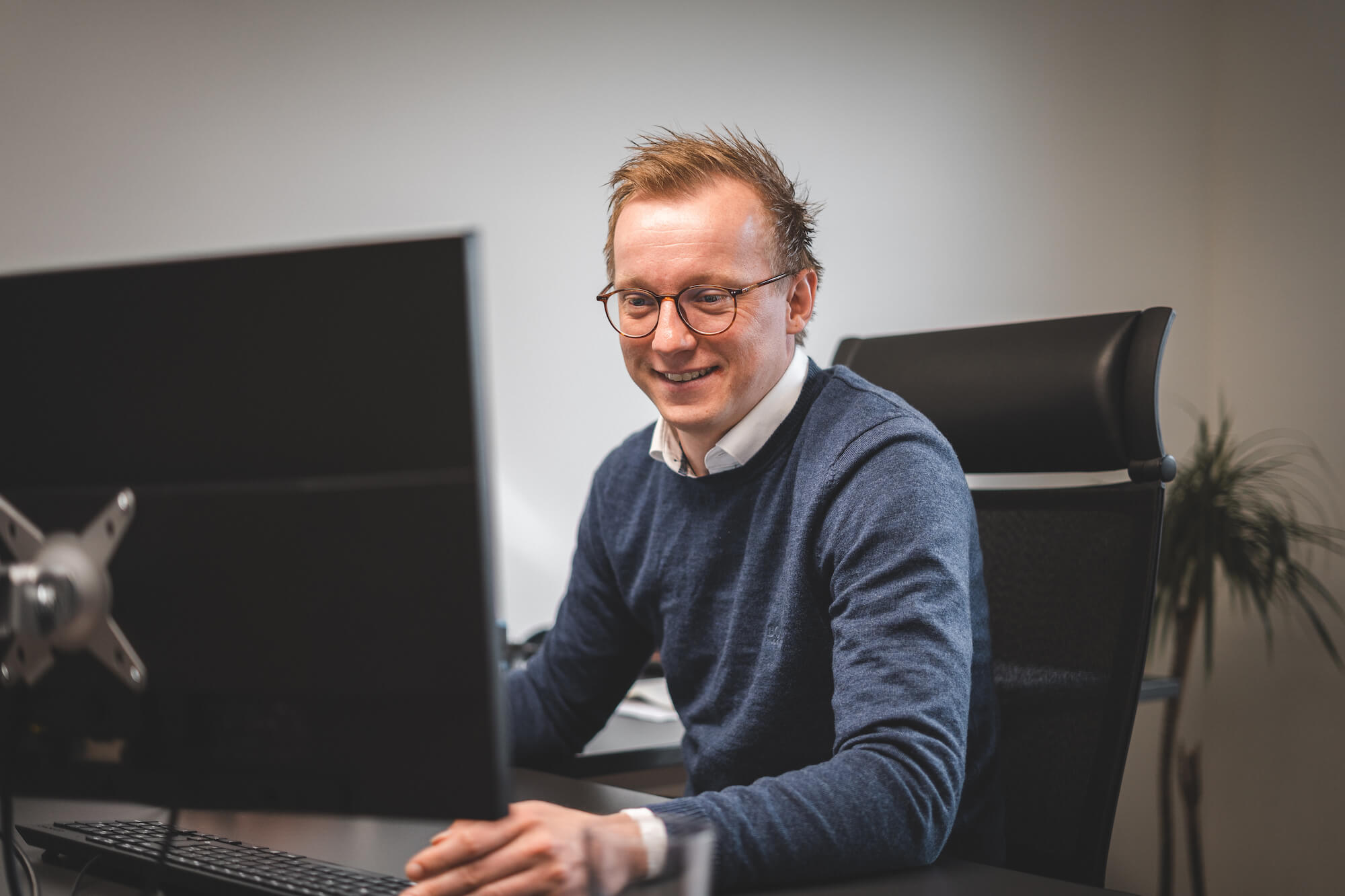 Foto von Michael Riederer bei der Beratung